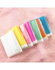 50 sztuk jednorazowe kosmetyczne makijaż szczotka do ust szminka wargi błyszczące różdżki Pen Cleaner aplikator Eyeshadow błyszc