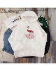 Shellsuning Letter Print damska bluza Harajuku damska bluza z kapturem w stylu oversize Casual miękkie ciepłe proste Streetwear 