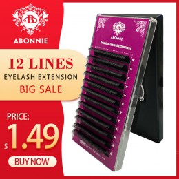 1 pc 0.03-0.25mm B/C/D Curl sztuczne rzęsy mink cienki i miękki materiał 3d 6d Voluming Lashes Tray Lash