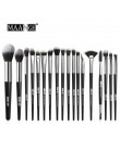 MAANGE Pro 5-20 sztuk zestaw pędzli do makijażu wielofunkcyjna szczotka Powder Eyeshadow pędzel do makijażu z przenośną skrzynka
