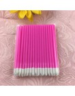 50 sztuk jednorazowe kosmetyczne makijaż szczotka do ust szminka wargi błyszczące różdżki Pen Cleaner aplikator Eyeshadow błyszc