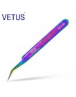 100% Vetus Original MCS Series w nowym stylu Premium pincety do rzęs o mocno rozdrobnionej końcówce ulepsz 3D 6D przedłużanie rz