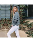 Jesień 2019 moda Streetwear z długim rękawem O-Neck kobiety bluzy luźne różowe topy Patchwork sweter bluza kobiety ubrania