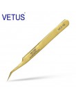 100% Vetus Original MCS Series w nowym stylu Premium pincety do rzęs o mocno rozdrobnionej końcówce ulepsz 3D 6D przedłużanie rz