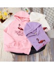 Shellsuning Letter Print damska bluza Harajuku damska bluza z kapturem w stylu oversize Casual miękkie ciepłe proste Streetwear 