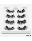 SEXYSHEEP 2/4 pairs naturalne sztuczne rzęsy sztuczne rzęsy długi makijaż 3d rzęsy z norek rzęsy sztuczne rzęsy dla urody