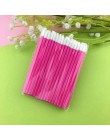 50 sztuk jednorazowe kosmetyczne makijaż szczotka do ust szminka wargi błyszczące różdżki Pen Cleaner aplikator Eyeshadow błyszc