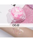 12 kolorów Glitter Shimmer Face Jewels Pigment Body Face Eye brokatowe cekiny krem łagodzący oko błyszczące Skinface cekiny Body