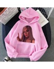 Ariana Grande dziękuję następny Harajuku graficzne bluza z kapturem kobiet 90s ulzzang 7 pierścieni śmieszne bluza nie dzwoń do 