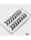 4/8 Pairs Lashes 3D rzęsy z norek naturalne długie/grube sztuczne rzęsy Handmade lashes Makeup Extension rzęsy