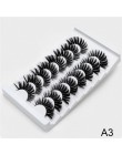 4/8 Pairs Lashes 3D rzęsy z norek naturalne długie/grube sztuczne rzęsy Handmade lashes Makeup Extension rzęsy