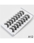 4/8 Pairs Lashes 3D rzęsy z norek naturalne długie/grube sztuczne rzęsy Handmade lashes Makeup Extension rzęsy