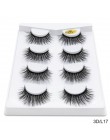 4/8 Pairs Lashes 3D rzęsy z norek naturalne długie/grube sztuczne rzęsy Handmade lashes Makeup Extension rzęsy