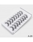 4/8 Pairs Lashes 3D rzęsy z norek naturalne długie/grube sztuczne rzęsy Handmade lashes Makeup Extension rzęsy
