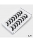 4/8 Pairs Lashes 3D rzęsy z norek naturalne długie/grube sztuczne rzęsy Handmade lashes Makeup Extension rzęsy
