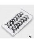 4/8 Pairs Lashes 3D rzęsy z norek naturalne długie/grube sztuczne rzęsy Handmade lashes Makeup Extension rzęsy