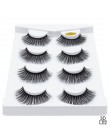 4/8 Pairs Lashes 3D rzęsy z norek naturalne długie/grube sztuczne rzęsy Handmade lashes Makeup Extension rzęsy