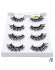 4/8 Pairs Lashes 3D rzęsy z norek naturalne długie/grube sztuczne rzęsy Handmade lashes Makeup Extension rzęsy