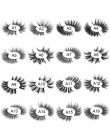 Nowy 5/8 pairs naturalne sztuczne rzęsy sztuczne rzęsy długi makijaż 3d rzęsy z norek przedłużanie rzęs sztuczne rzęsy z norek d