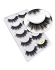 SHIDISHANGPIN 5 par rzęsy z norek sztuczne rzęsy naturalne sztuczne rzęsy 3d rzęsy z norek 3d rzęsy mink faux cils cilios