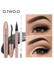O.TWO.O 3 sztuk zestaw do makijażu oczu Ultra grzywny 1.5mm brwi wydłużenie tusz do rzęs długotrwałe konturówka wodoodporna zest