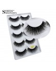 SHIDISHANGPIN 5 par rzęsy z norek sztuczne rzęsy naturalne sztuczne rzęsy 3d rzęsy z norek 3d rzęsy mink faux cils cilios