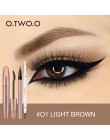 O.TWO.O 3 sztuk zestaw do makijażu oczu Ultra grzywny 1.5mm brwi wydłużenie tusz do rzęs długotrwałe konturówka wodoodporna zest