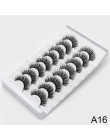 Nowy 5/8 pairs naturalne sztuczne rzęsy sztuczne rzęsy długi makijaż 3d rzęsy z norek przedłużanie rzęs sztuczne rzęsy z norek d