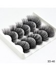 Nowy 5/8 pairs naturalne sztuczne rzęsy sztuczne rzęsy długi makijaż 3d rzęsy z norek przedłużanie rzęs sztuczne rzęsy z norek d
