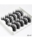 Nowy 5/8 pairs naturalne sztuczne rzęsy sztuczne rzęsy długi makijaż 3d rzęsy z norek przedłużanie rzęs sztuczne rzęsy z norek d