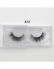 Rzęsy 3D prawdziwe rzęsy z norki naturalnie długie sztuczne rzęsy 100% Hand Made sztuczne rzęsy przedłużanie oczu cilios długotr