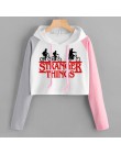 Stranger things bluza z kapturem kobieta bluzy z kapturem bluzy kpop Kawaii w koreańskim stylu oversize Harajuku bluza z kapture