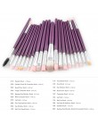 1 zestaw pędzle do makijażu fundacja Powder Blush Eyeshadow Concealer Lip pędzel do makijażu powiek profesjonalne kosmetyki przy