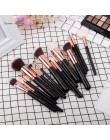 Docolor pędzle do makijażu profesjonalny zestaw pędzli do makijażu naturalnego fundacja Powder Contour Eyes Blending Beauty szcz