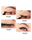 Długotrwały czarny eyeliner do oczu wodoodporny dwustronny z dwoma końcówkami łatwy w aplikacji