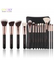 Docolor pędzle do makijażu profesjonalny zestaw pędzli do makijażu naturalnego fundacja Powder Contour Eyes Blending Beauty szcz