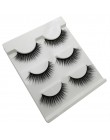 3 pairs 20 style 3D Faux Mink włosów miękkie sztuczne rzęsy puszyste delikatne grube rzęsy Handmade miękkie makijaż oczu rozszer