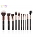 Docolor pędzle do makijażu profesjonalny zestaw pędzli do makijażu naturalnego fundacja Powder Contour Eyes Blending Beauty szcz