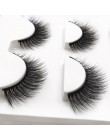 3 pairs 20 style 3D Faux Mink włosów miękkie sztuczne rzęsy puszyste delikatne grube rzęsy Handmade miękkie makijaż oczu rozszer