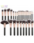 Docolor pędzle do makijażu profesjonalny zestaw pędzli do makijażu naturalnego fundacja Powder Contour Eyes Blending Beauty szcz