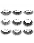 3 pairs 20 style 3D Faux Mink włosów miękkie sztuczne rzęsy puszyste delikatne grube rzęsy Handmade miękkie makijaż oczu rozszer