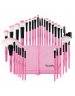 Vander profesjonalne 32 sztuk/zestaw Makeup muśnięcie fundacja cienie do powiek szminki Powder pędzle do makijażu torba na narzę
