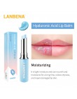 LANBENA Chameleon balsam do ust Rose kwas hialuronowy nawilżający odżywczy wargi Plumper wargi linie naturalny wyciąg makijaż sz