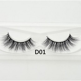 Visofree sztuczne rzęsy naturalne 100% handmade grube sztuczne rzęsy rozszerzenie sexy miękkie rzęsy Mink fałszywe rzęsy D22