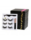 5 magnes magnetyczny płynny eyeliner i magnetyczne sztuczne rzęsy i pęseta zestaw wodoodporny, długi trwały przedłużanie rzęs