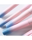 Gradient Pro 14 sztuk zestaw pędzli do makijażu puder do makijażu fundacja pędzel do eyelinera i brwi zestawy narzędzie pędzel d