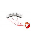 MB 5 magnesy magnetyczne rzęsy z norek rzęsy naturalne długie sztuczne rzęsy aplikator faux cils magnetique rozszerzenie MB22P