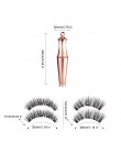 Magnetyczne sztuczne rzęsy 3D Handmade Mink wielokrotnego użytku magnes sztuczne rzęsy potrójne naturalne miękkie magnes rzęsy n