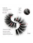 5 par rzęsy z norek 3D sztuczne rzęsy skrzydlate grube MakeupEyeLash dramatyczne rzęsy naturalna objętość miękkie sztuczne rzęsy