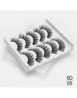 SEXYSHEEP 5Pairs 3D Mink sztuczne rzęsy naturalne/grube długie rzęsy Wispy makijaż uroda przedłużanie rzęs narzędzia